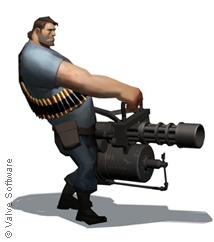 TF2 Heavy with Mullet